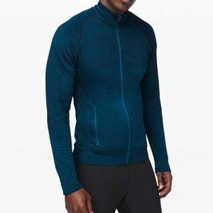 Lululemon Men's Engineered Warmth Jacket Poseidon/Black - Small